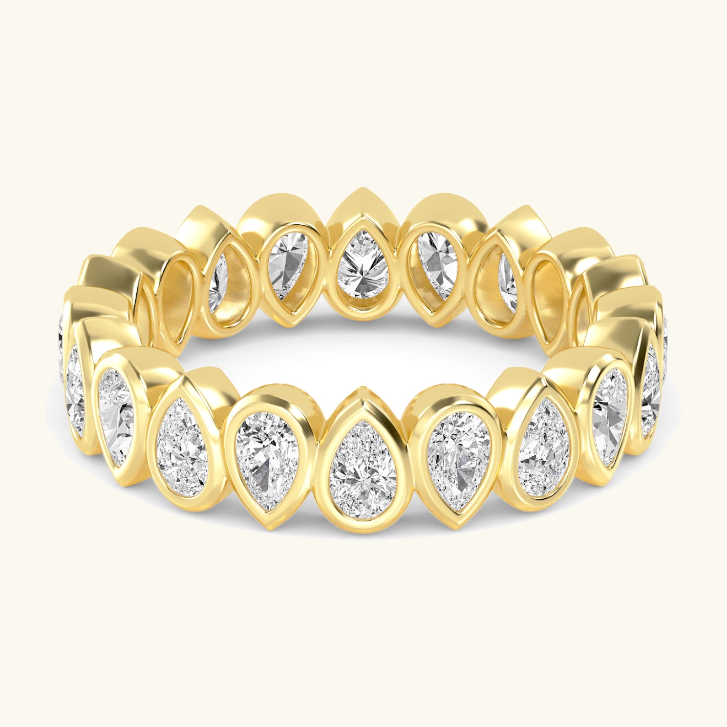 River, Bezel Eternity Band