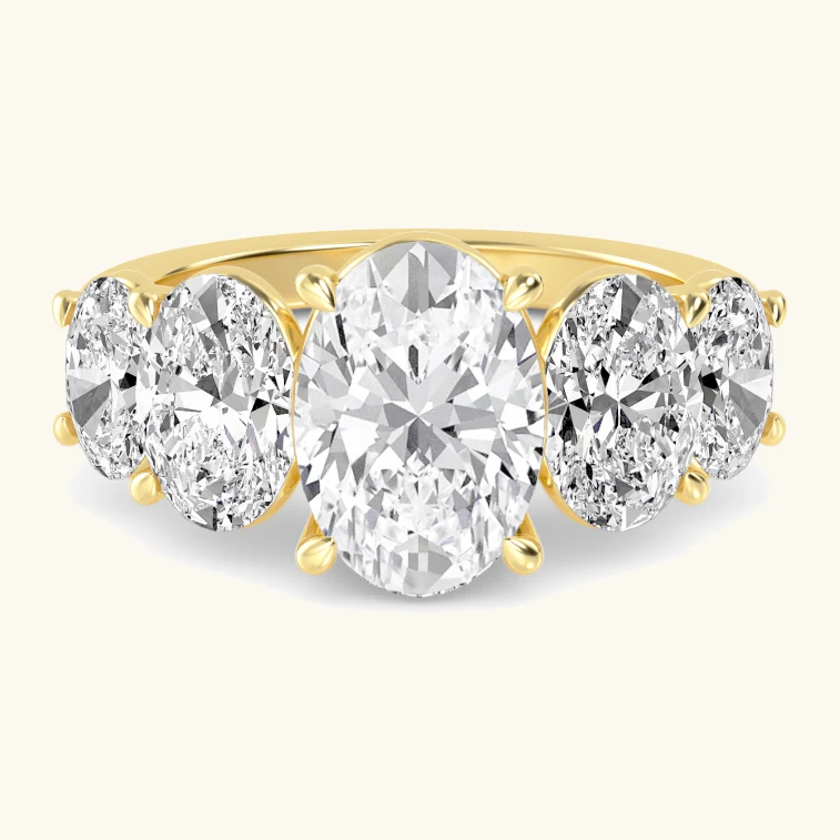 Bounty, Oval Five-Stone Ring