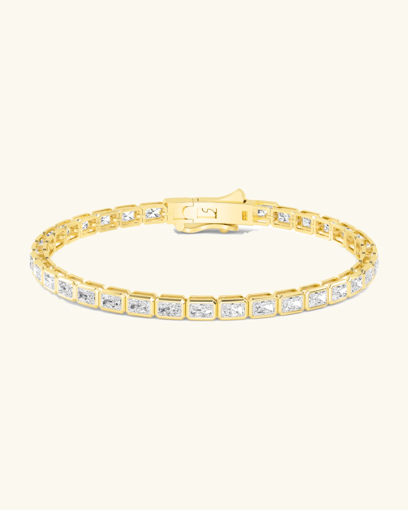 Drake, Radiant East-West Bezel Bracelet
