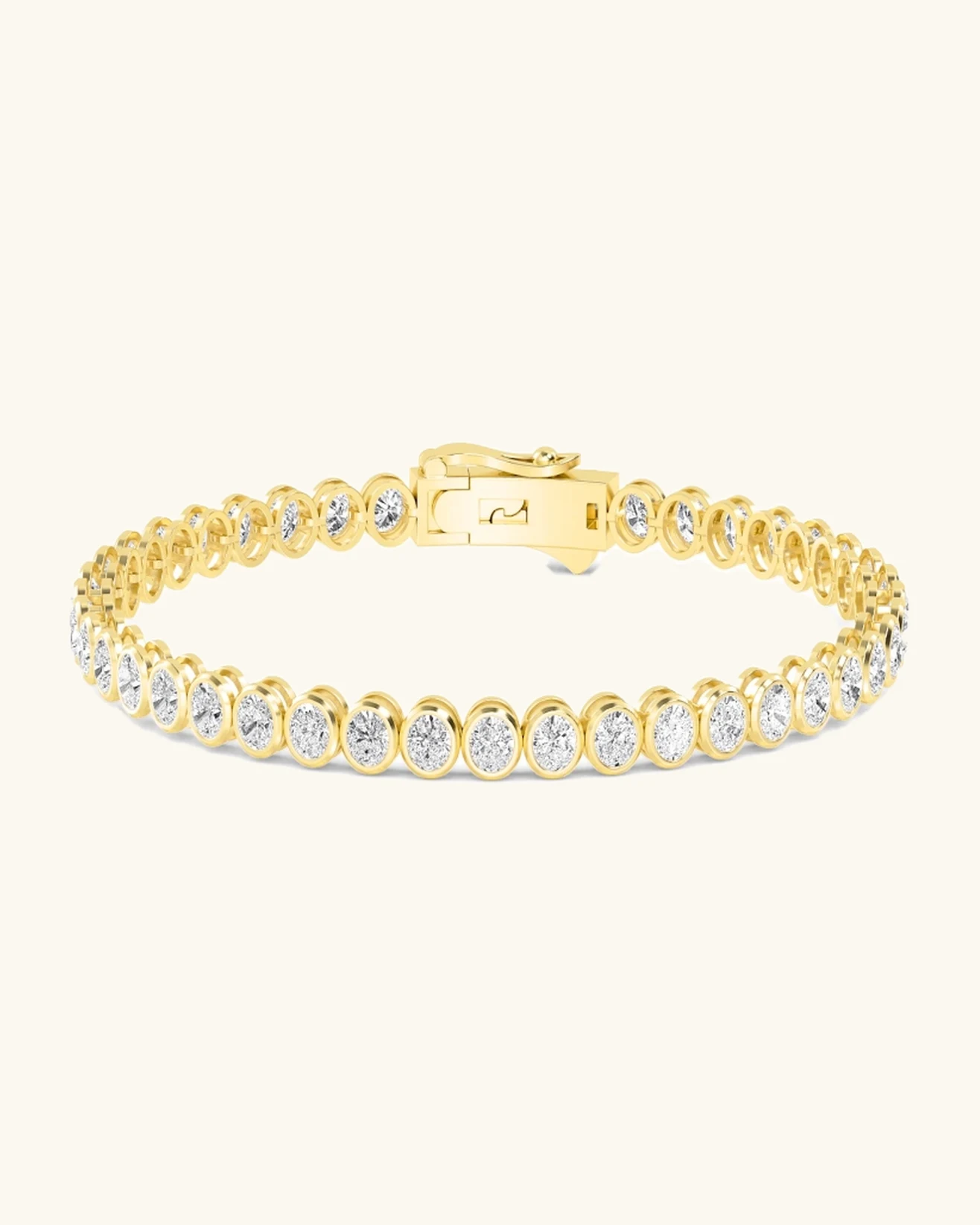 Ovation, Oval North-South Bezel Bracelet