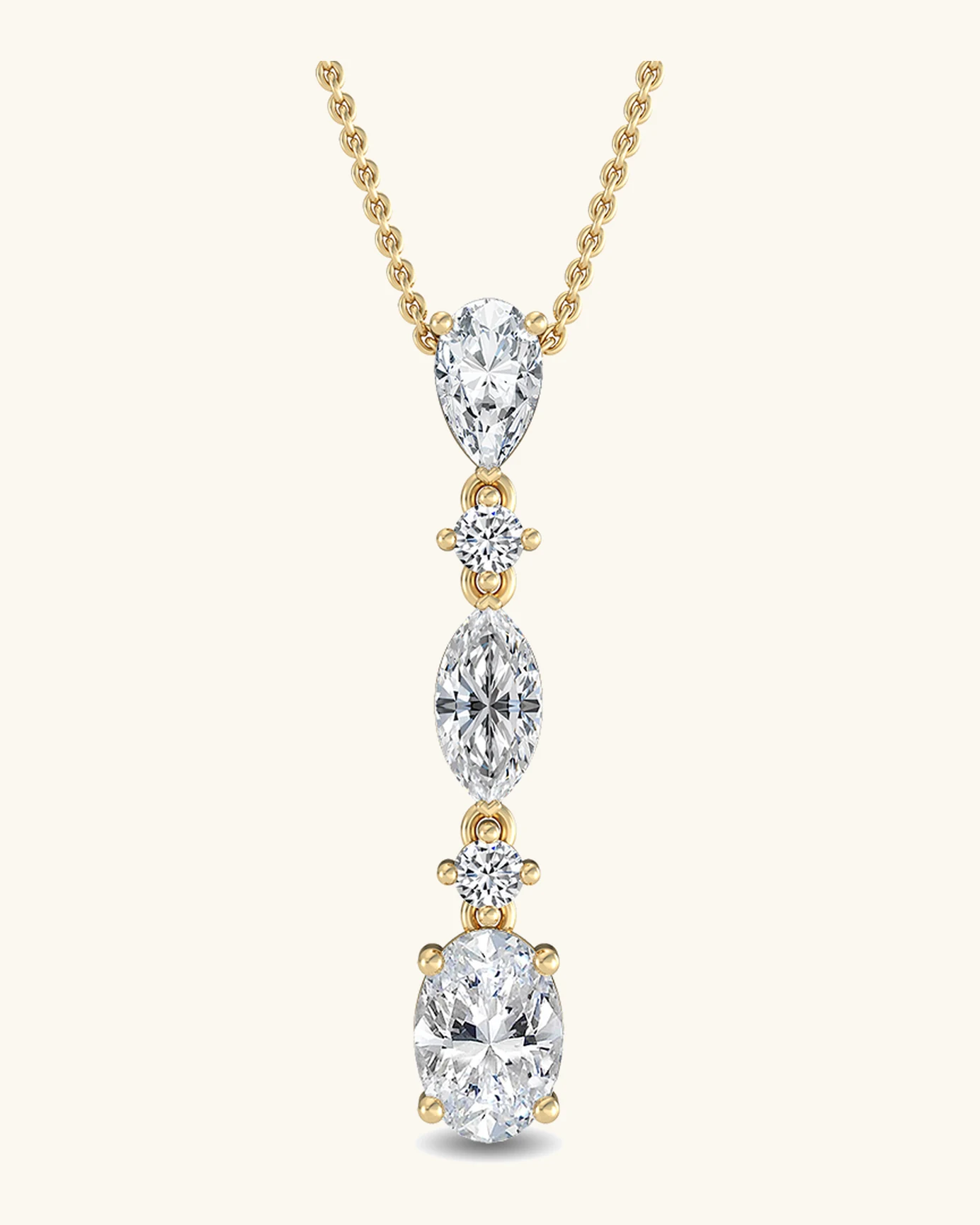 Joy, Graduated Drop Pendant