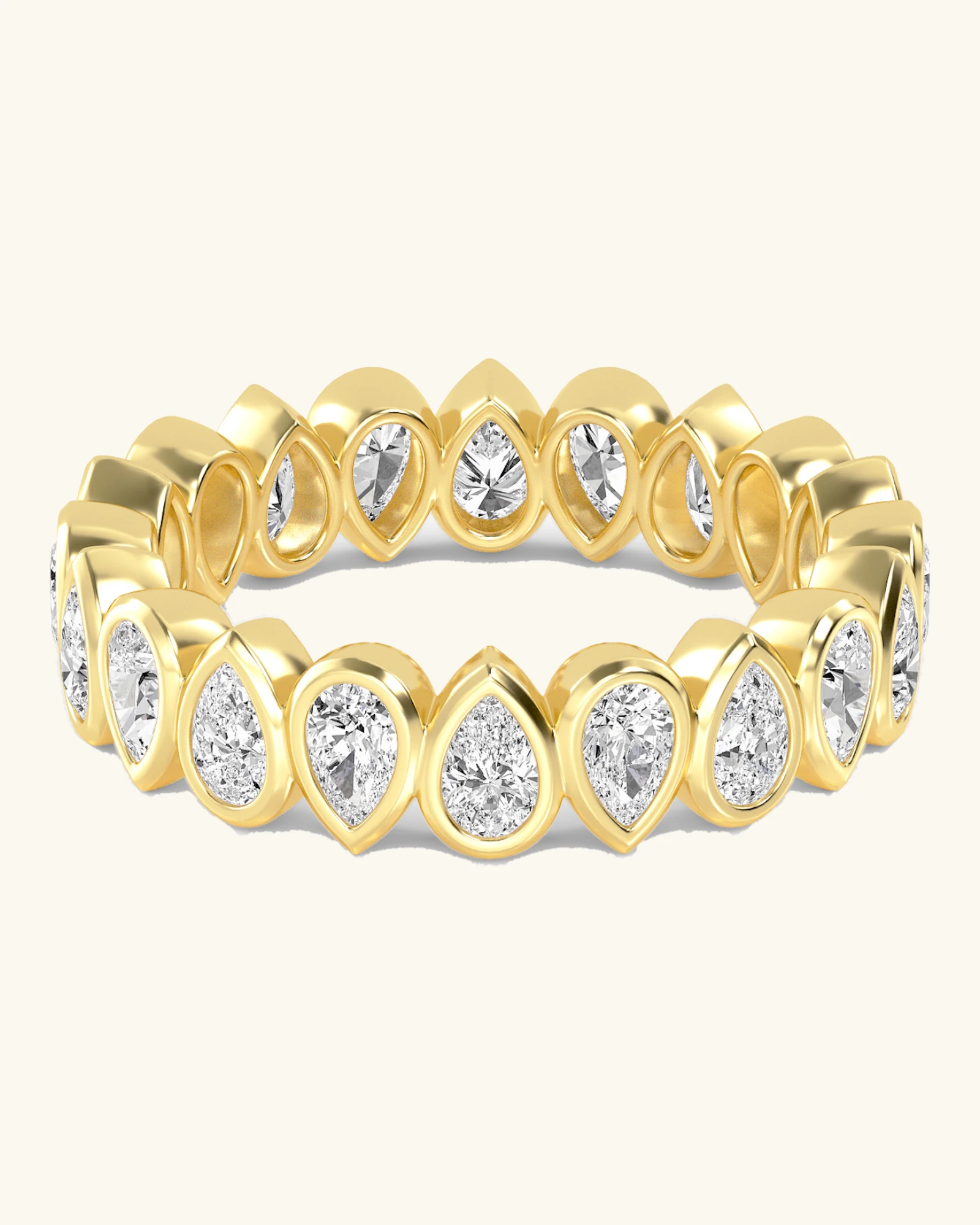 River, Bezel Eternity Band