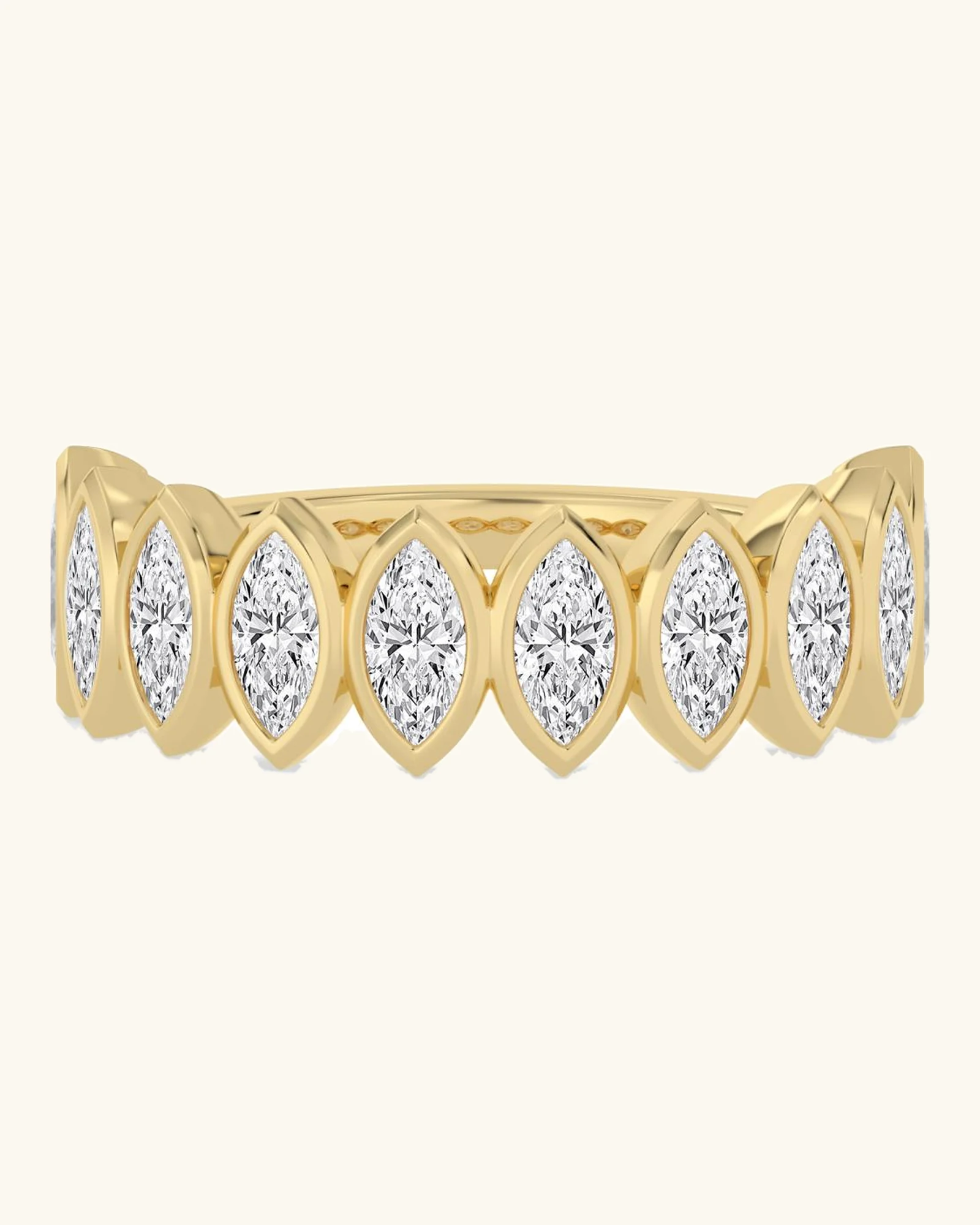 Brine, Marquise Bezel Band