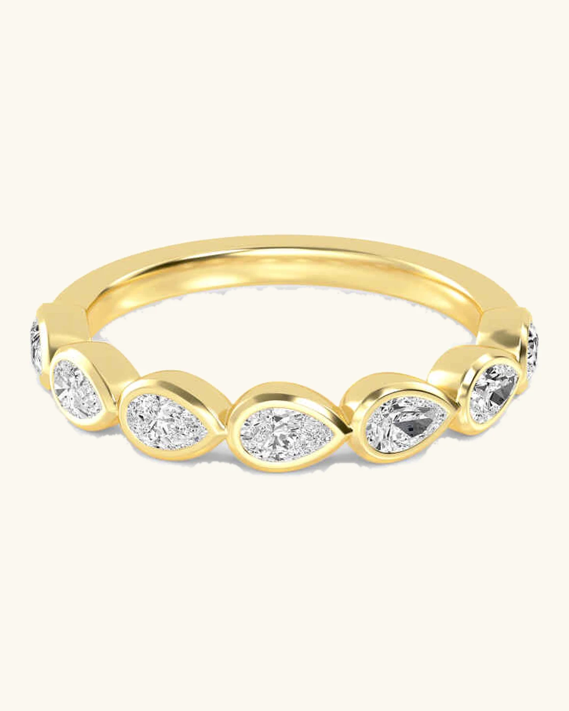 Comet, Pear Bezel Band